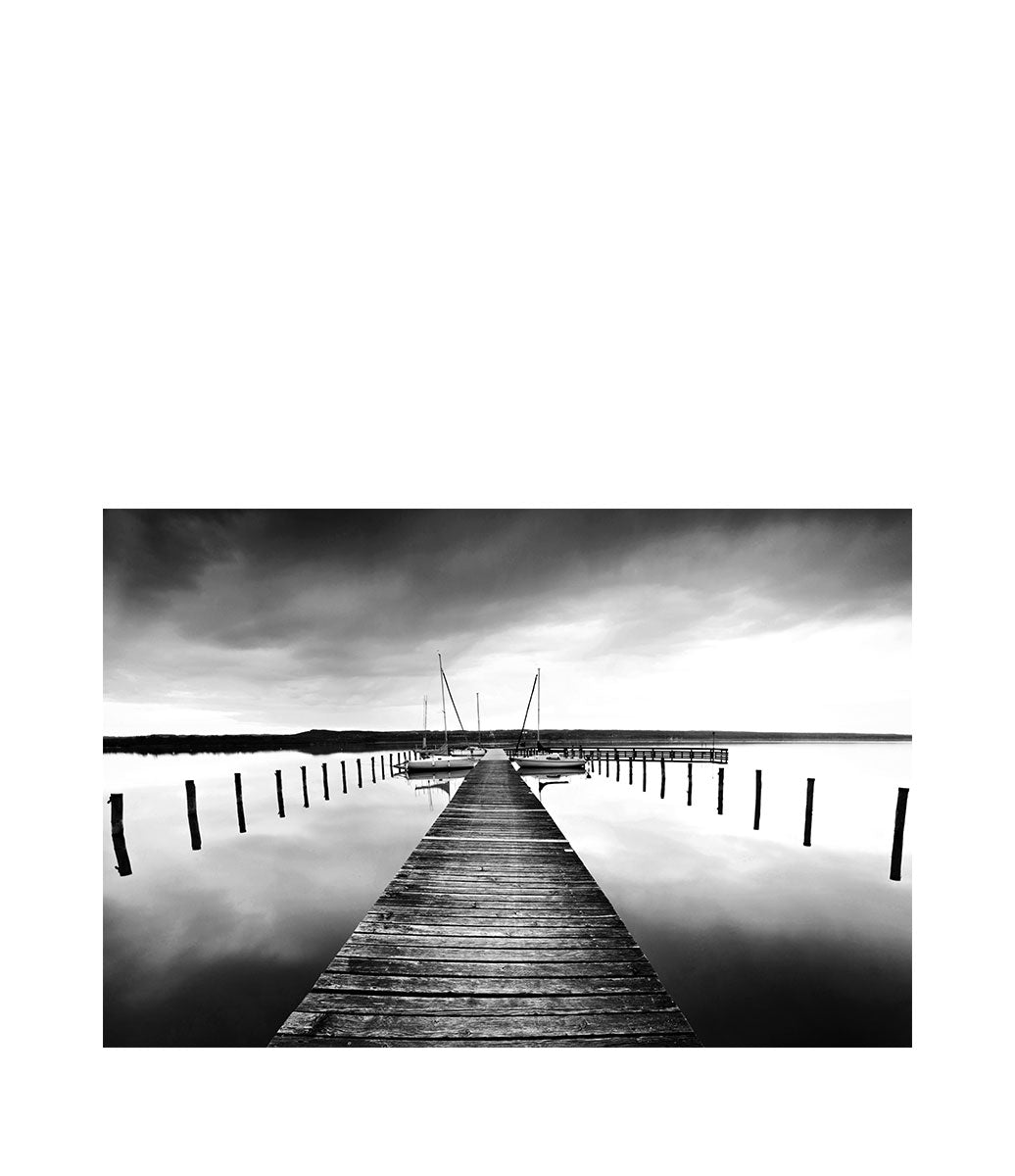 Boat Pier Fototavla 120x80, Plexiglas
