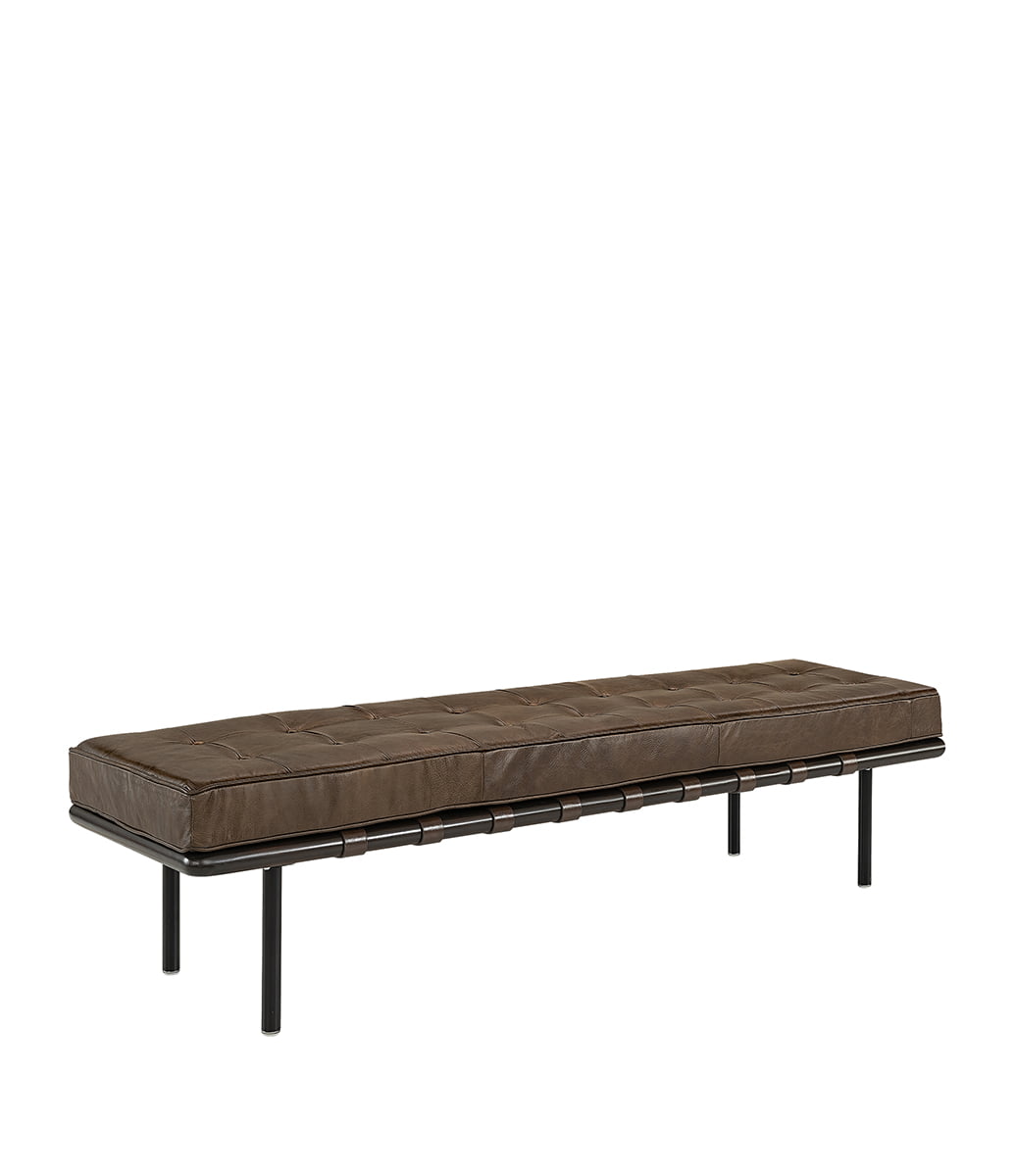 Princetown Benk I Skinn 163 Cm