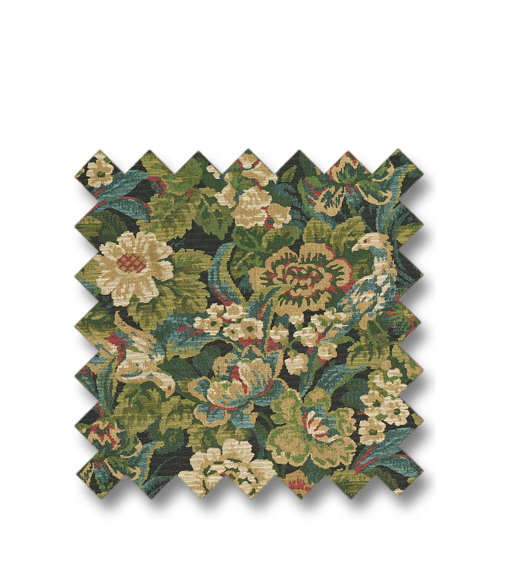 Ebonleaf Flower Stoff