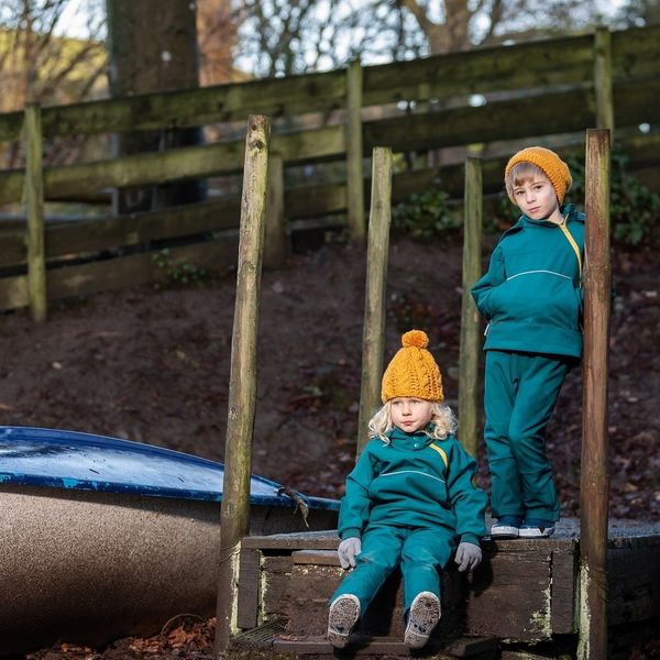 Parkdress 2 deler Forestgreen - Kidunk